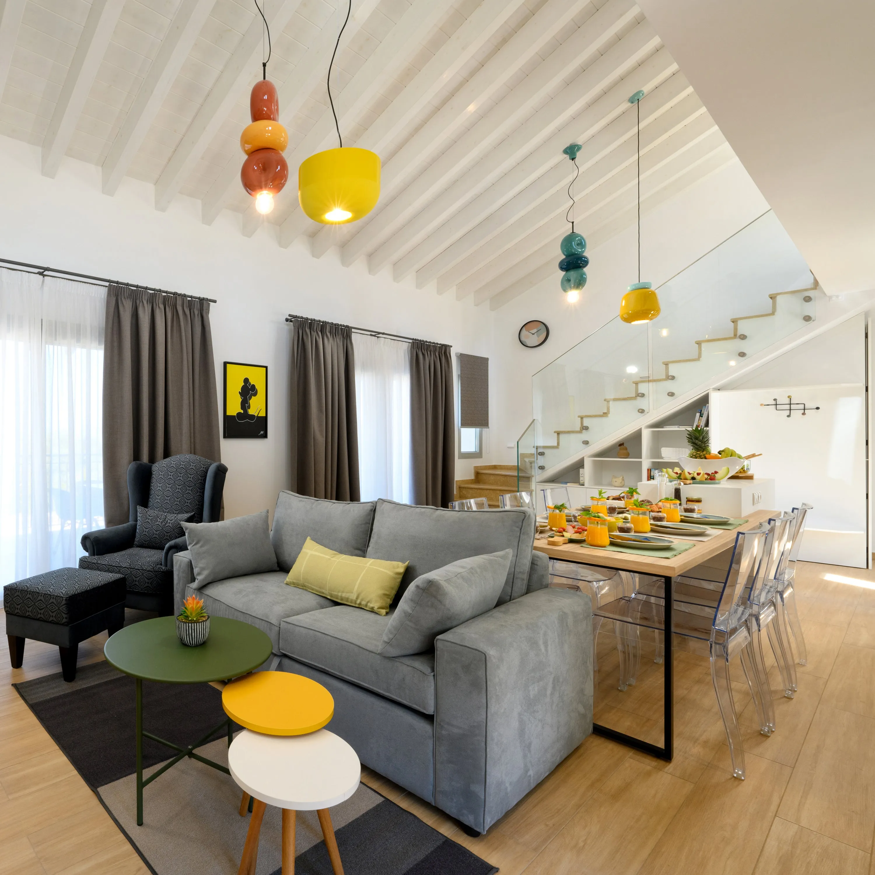 Deco Bumbum 3-Element Vertical Pendant Light