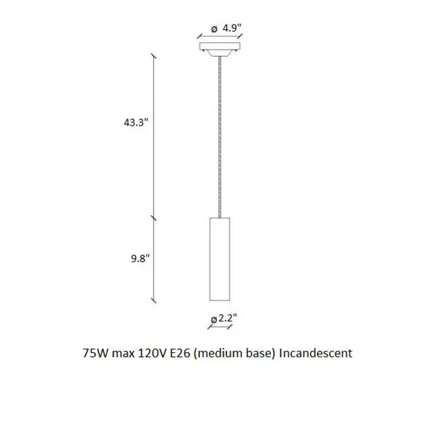 Deco Pi Pendant Light