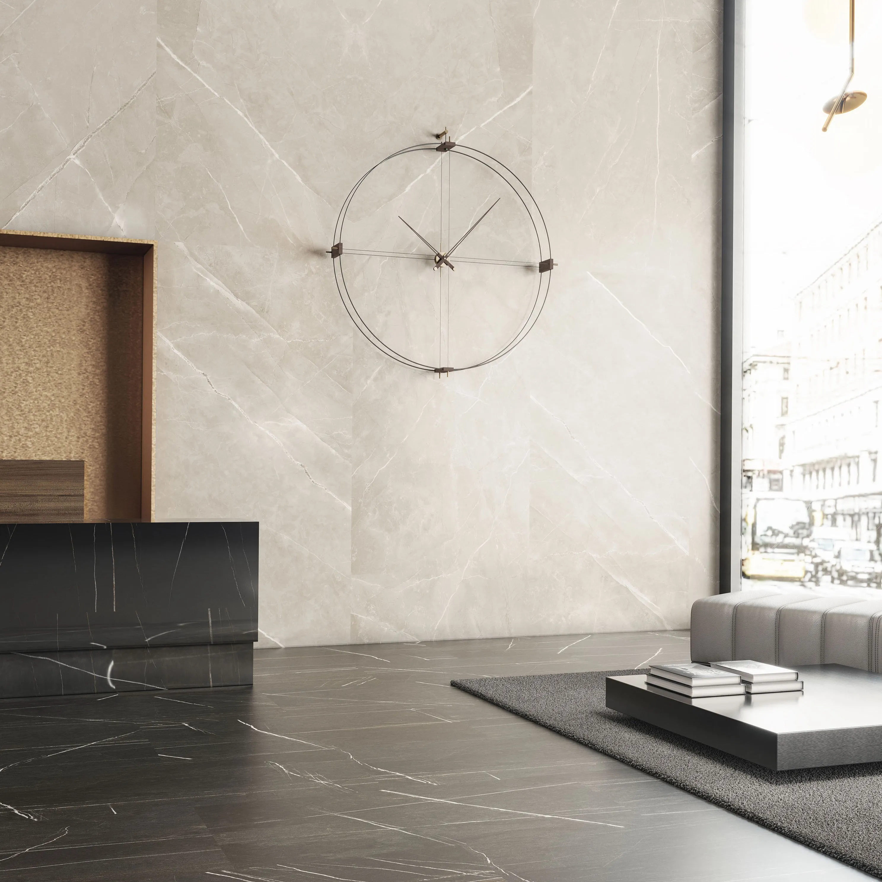Delmori Wall Clock