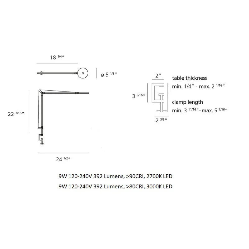 Demetra Table Lamp