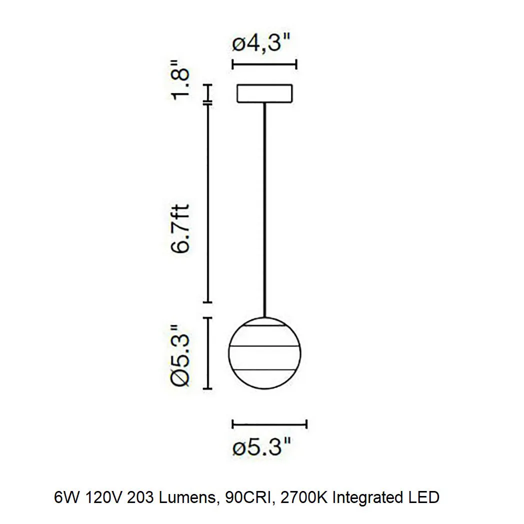 Dipping LED Pendant Light