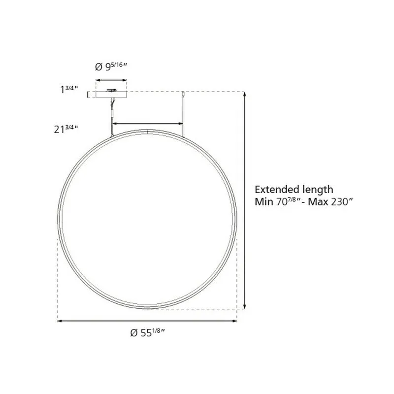 Discovery Vertical Suspension Light