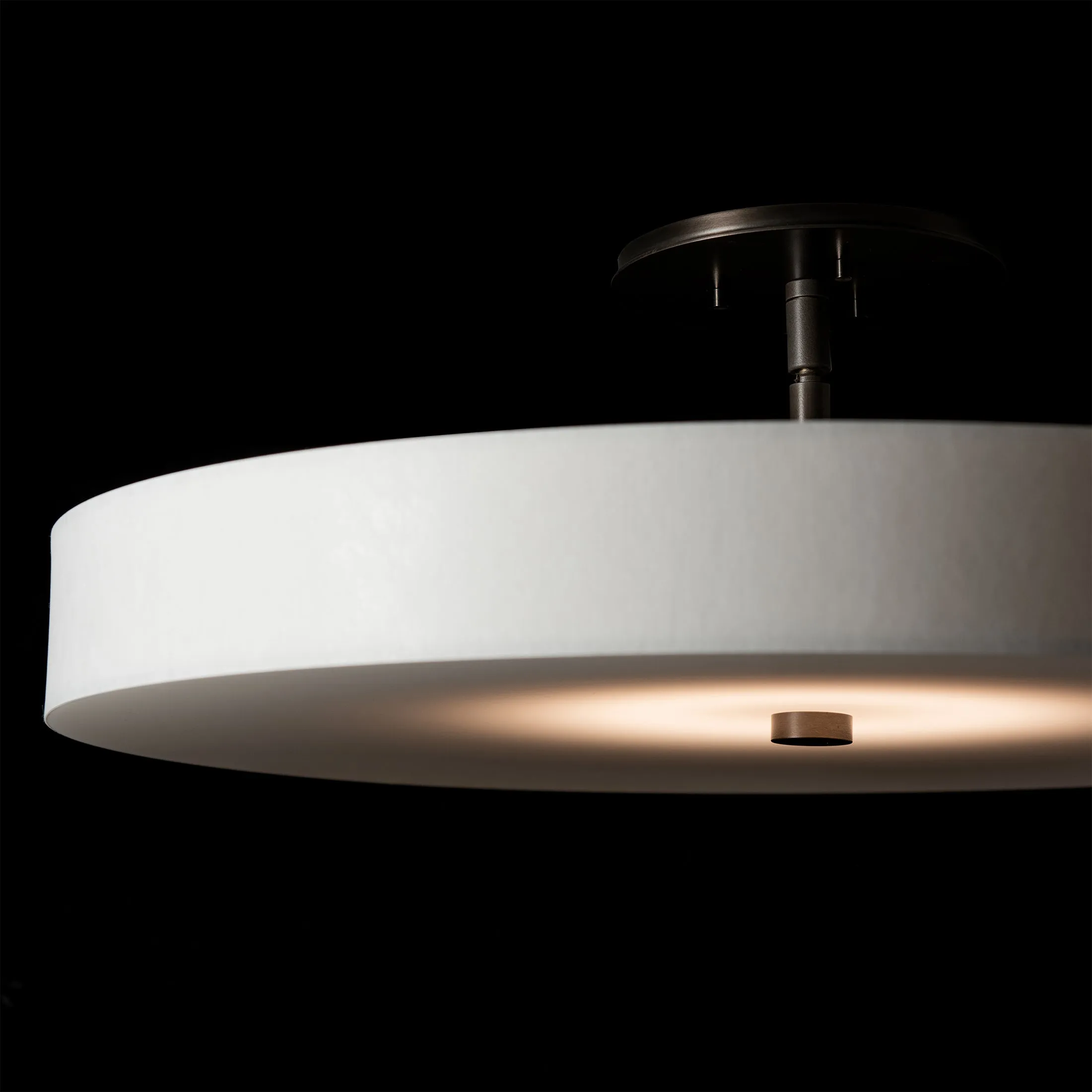 Disq Large LED Semi-Flush Mount