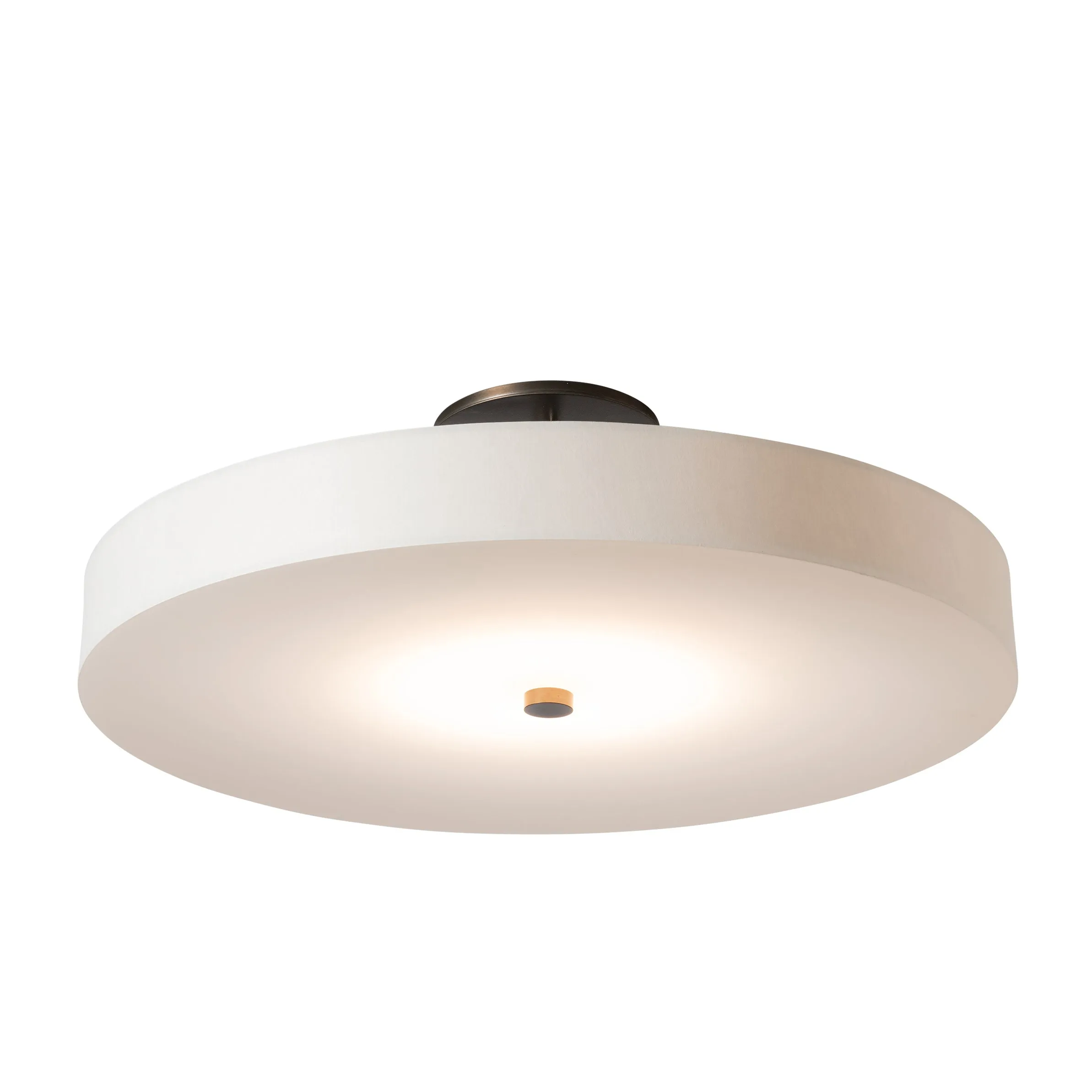 Disq Large LED Semi-Flush Mount