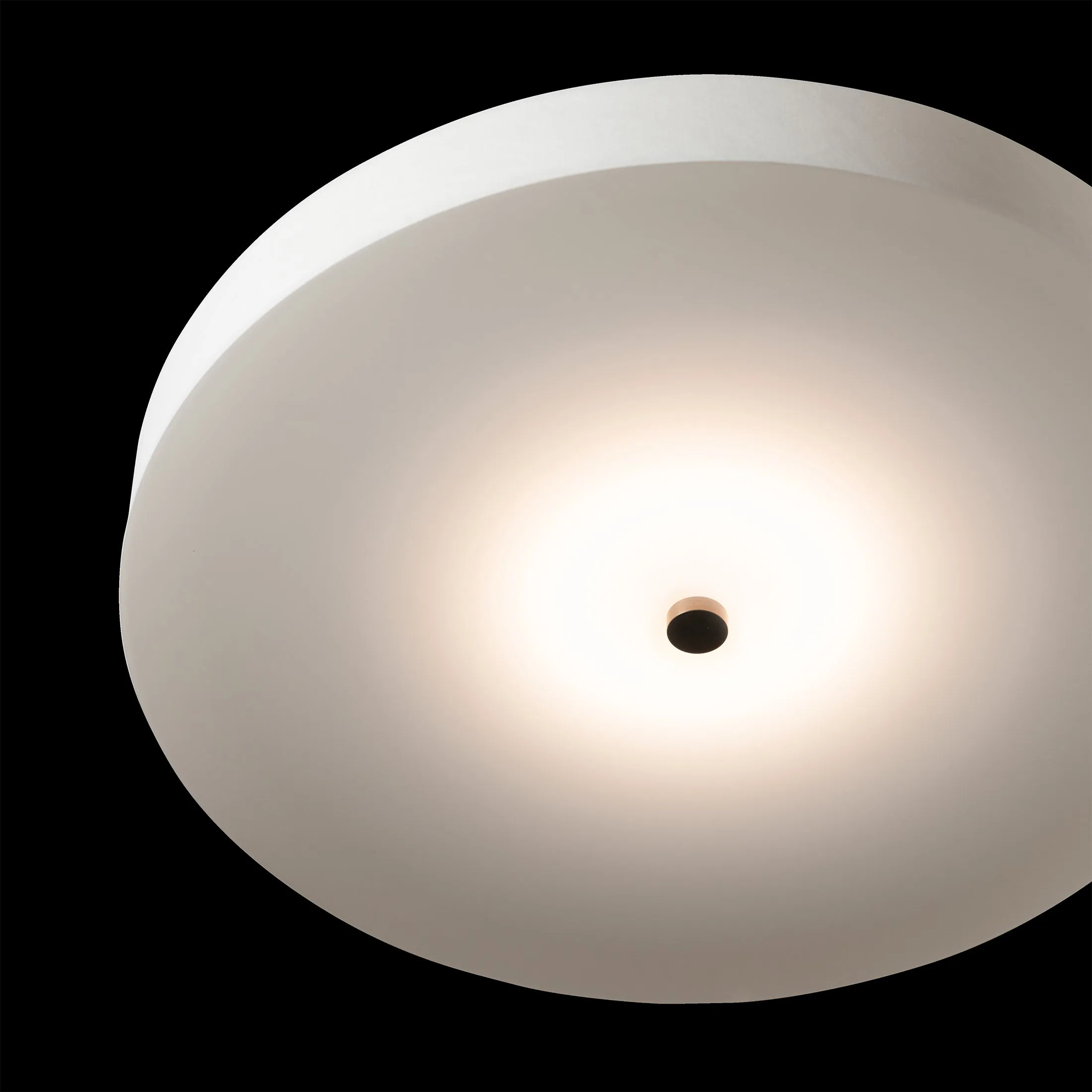 Disq Large LED Semi-Flush Mount