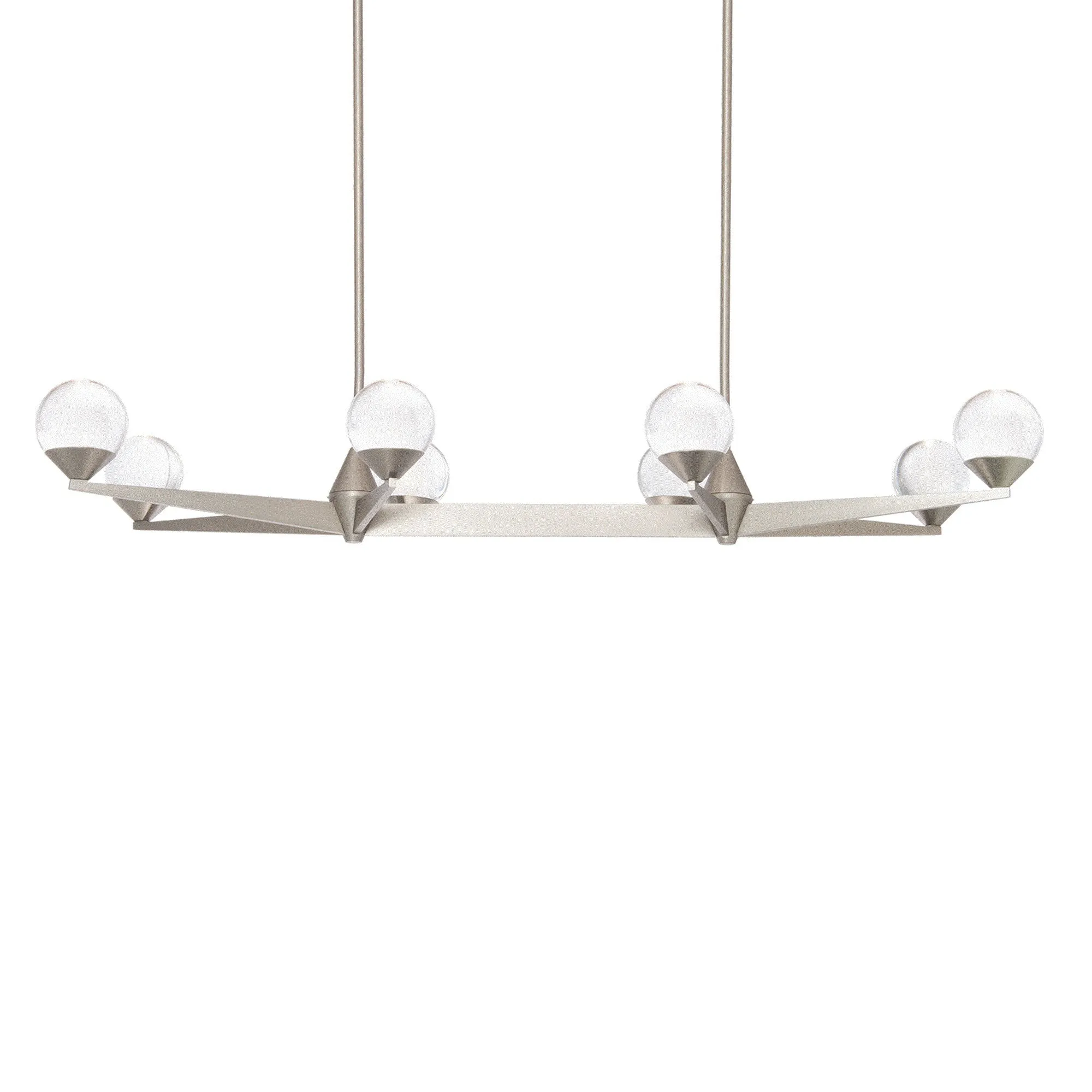 Double Bubble Linear Chandelier
