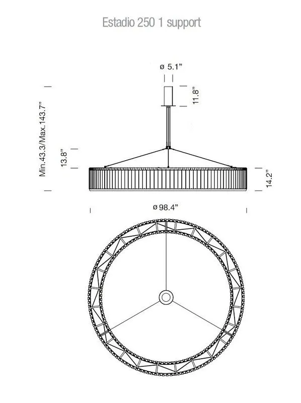 Estadio Pendant Light
