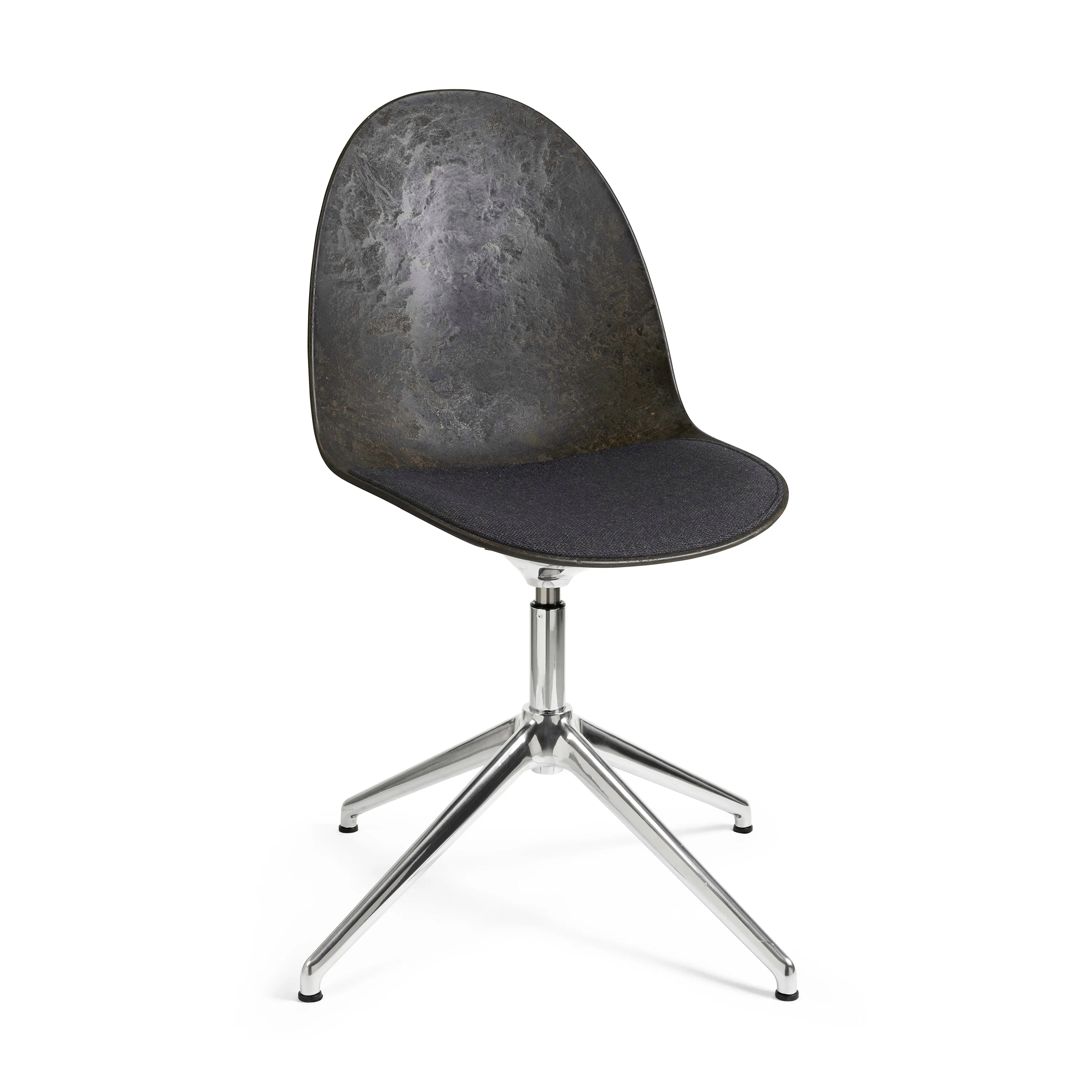 Eternity Swivel Chair with Upholstered Seat