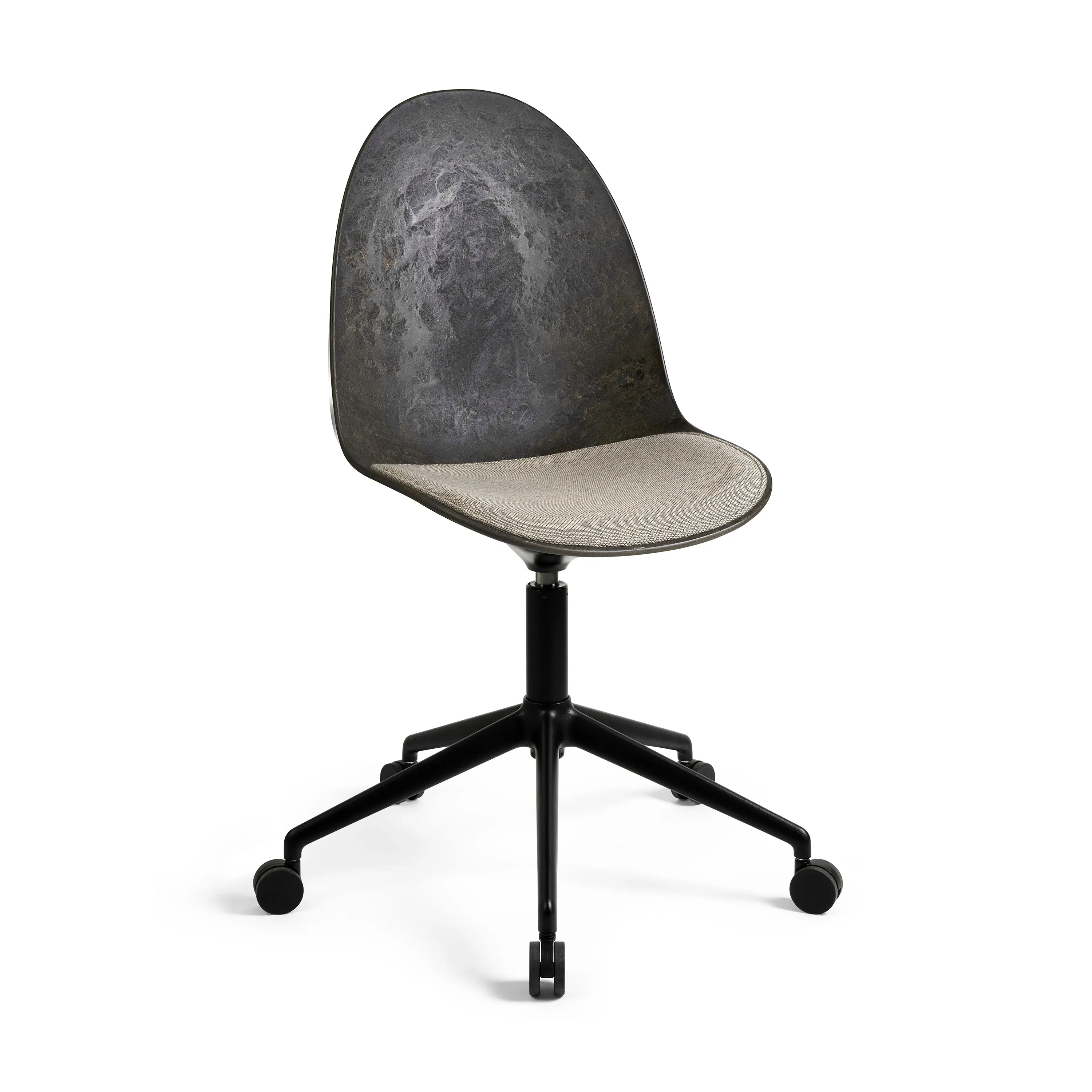 Eternity Swivel Chair with Upholstered Seat