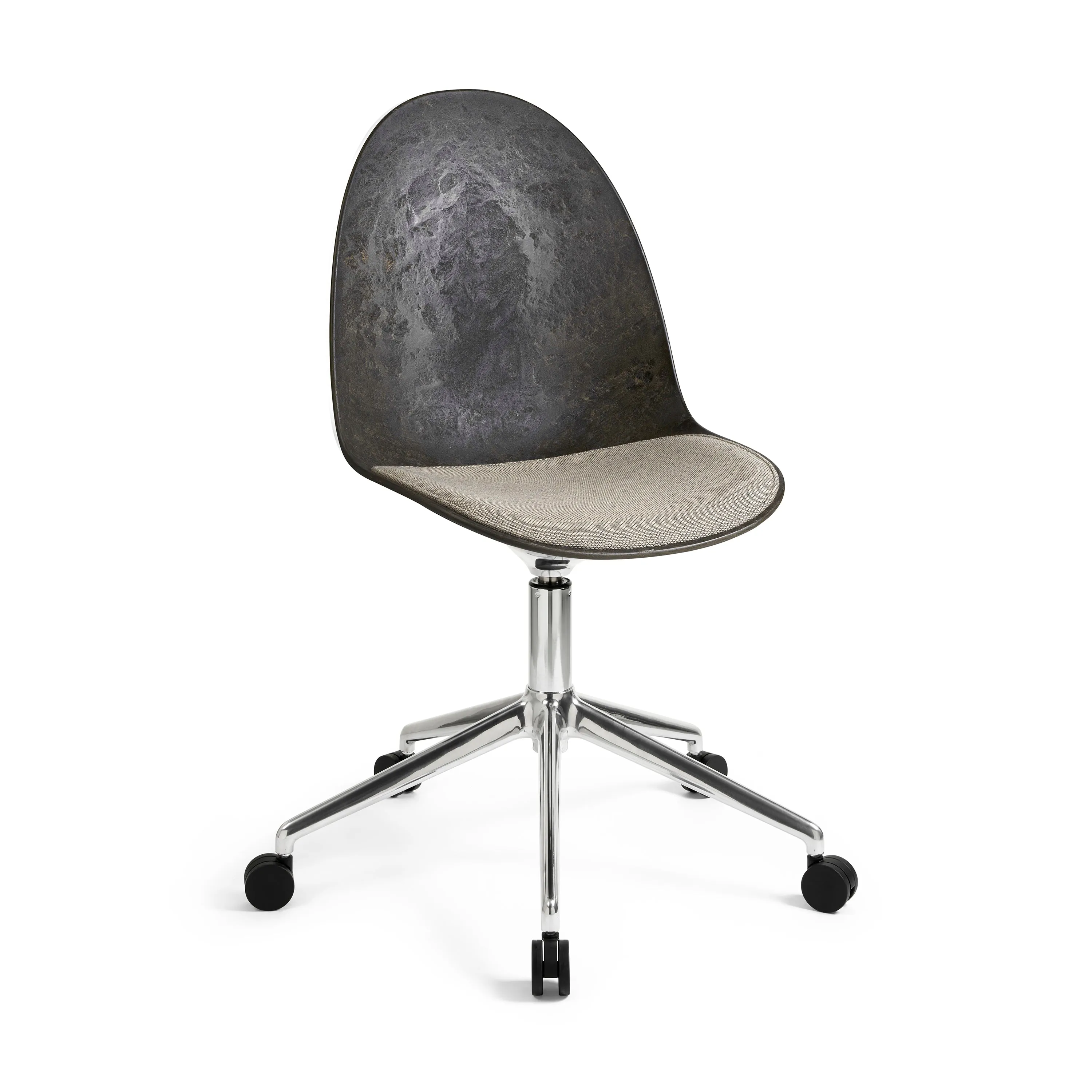 Eternity Swivel Chair with Upholstered Seat