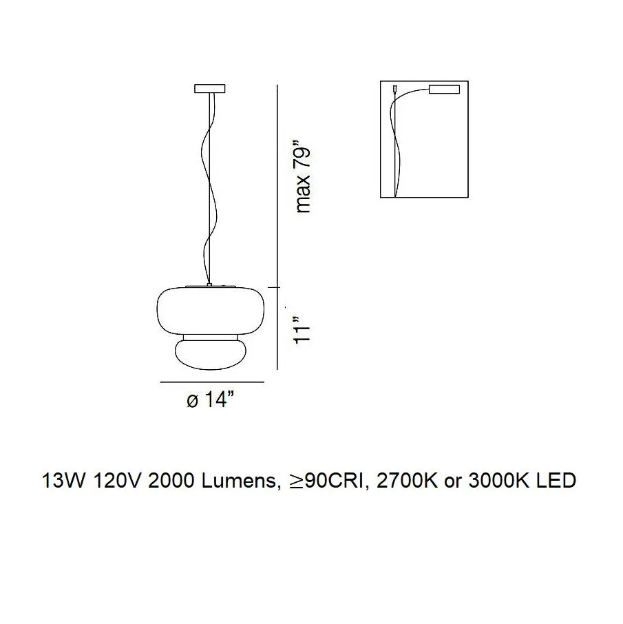 Faro LED Pendant Light
