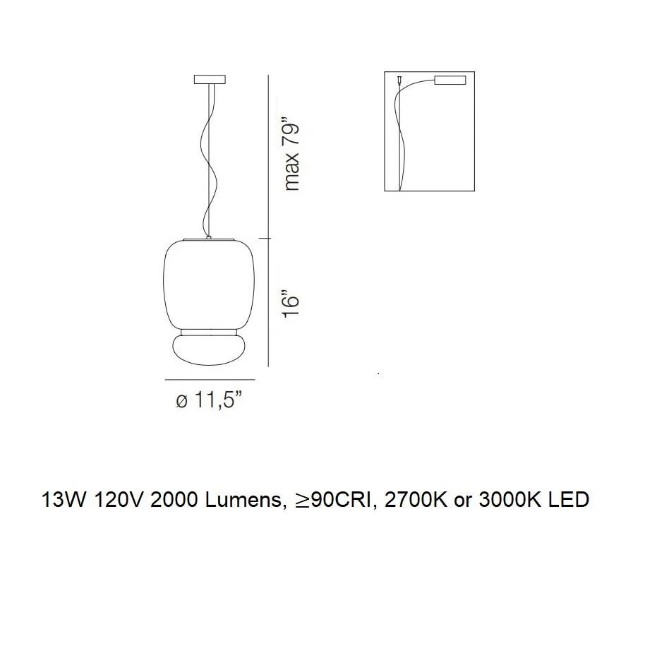 Faro LED Pendant Light