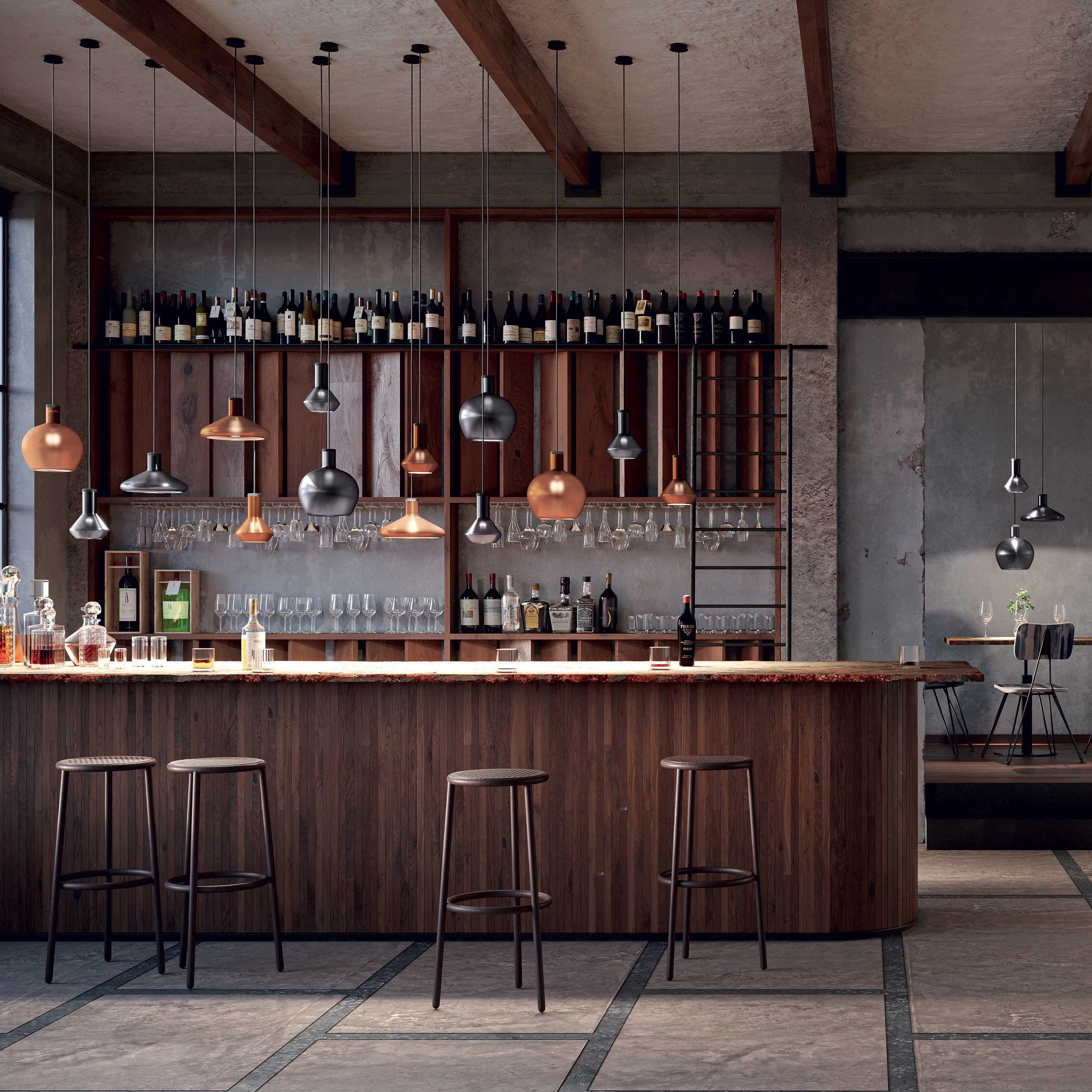 Flask B Pendant Light
