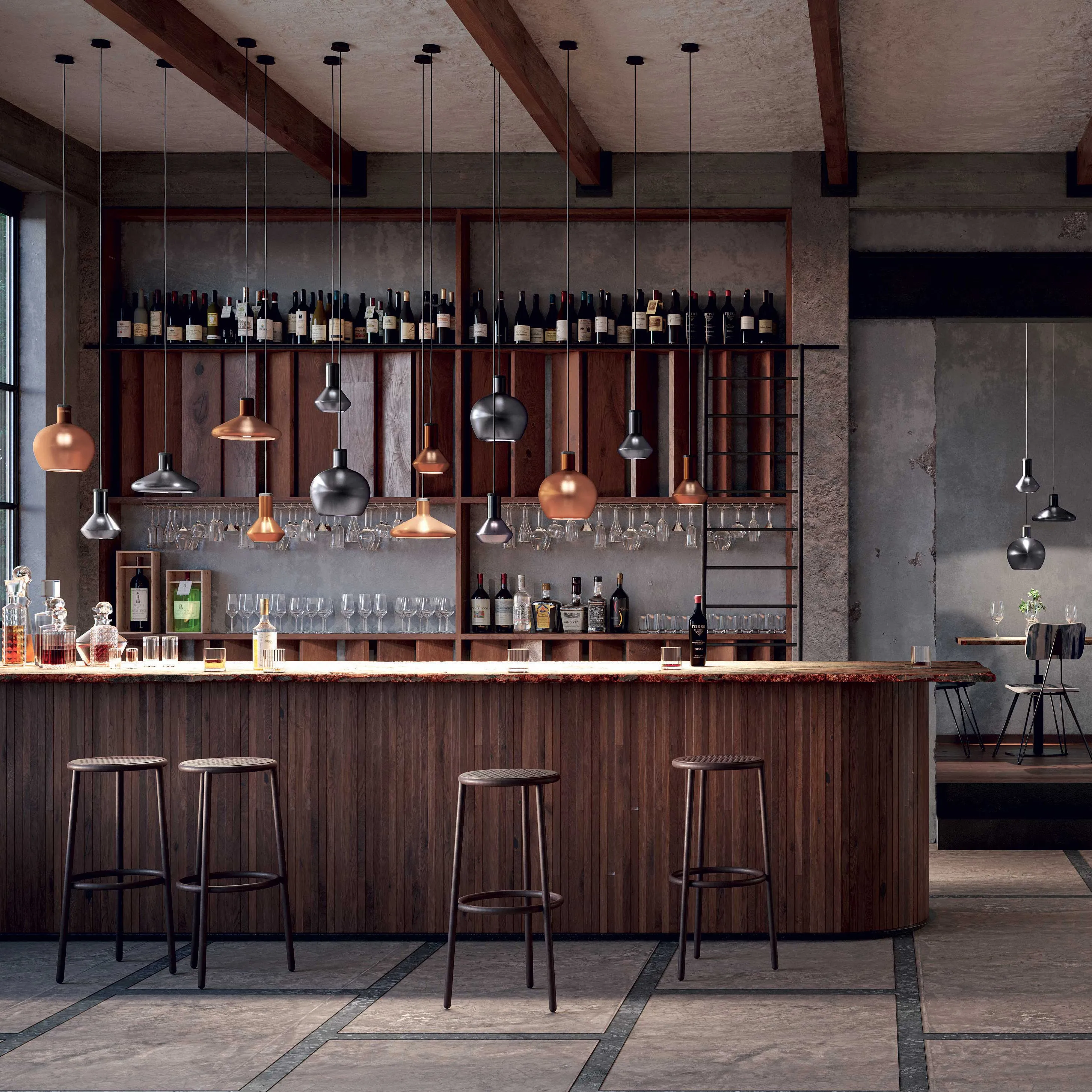 Flask C Pendant Light