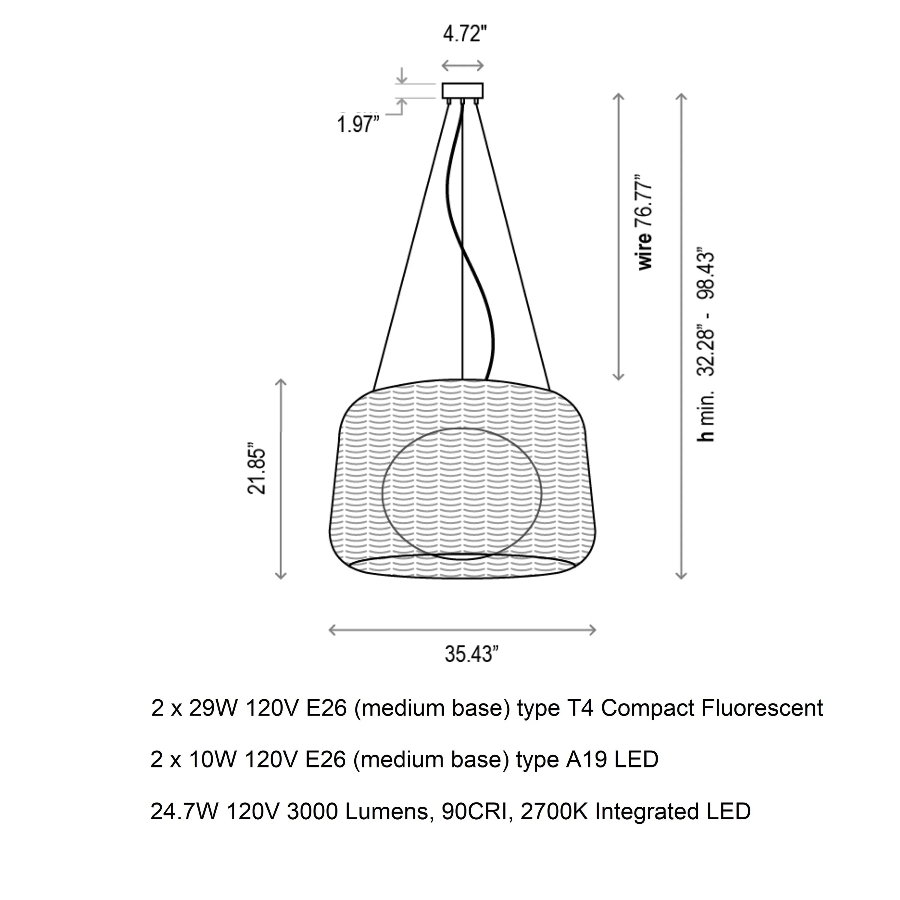 Fora Outdoor Pendant Light
