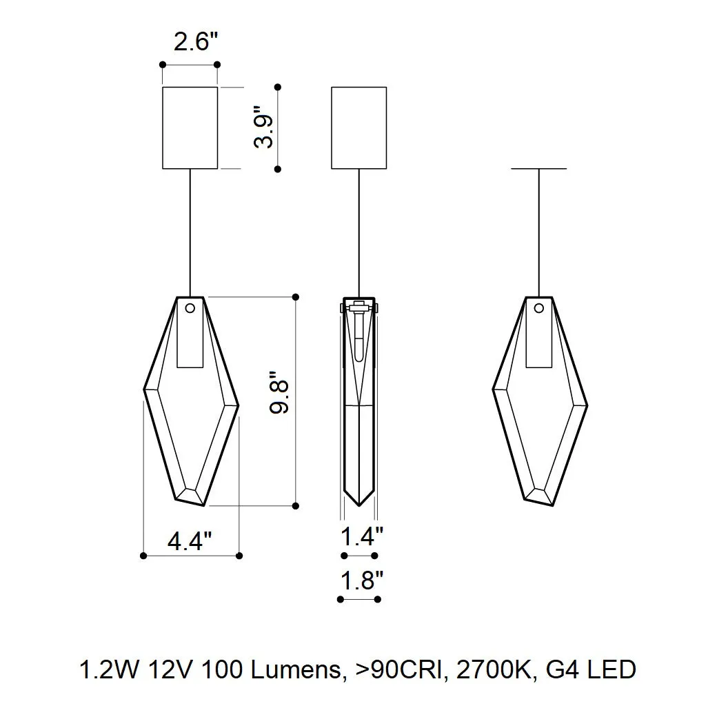 Fragments LED Pendant Light