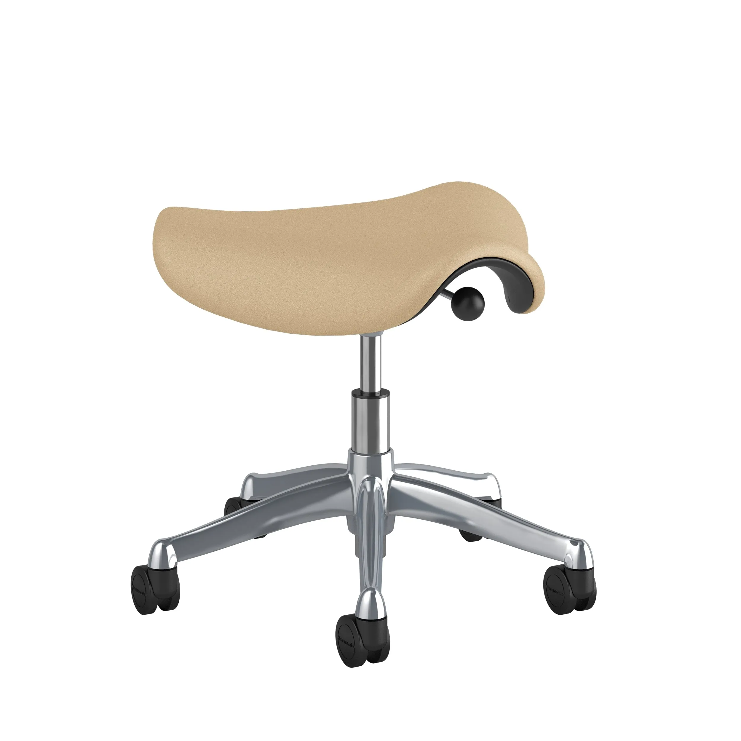 Freedom Saddle Leather Task Stool