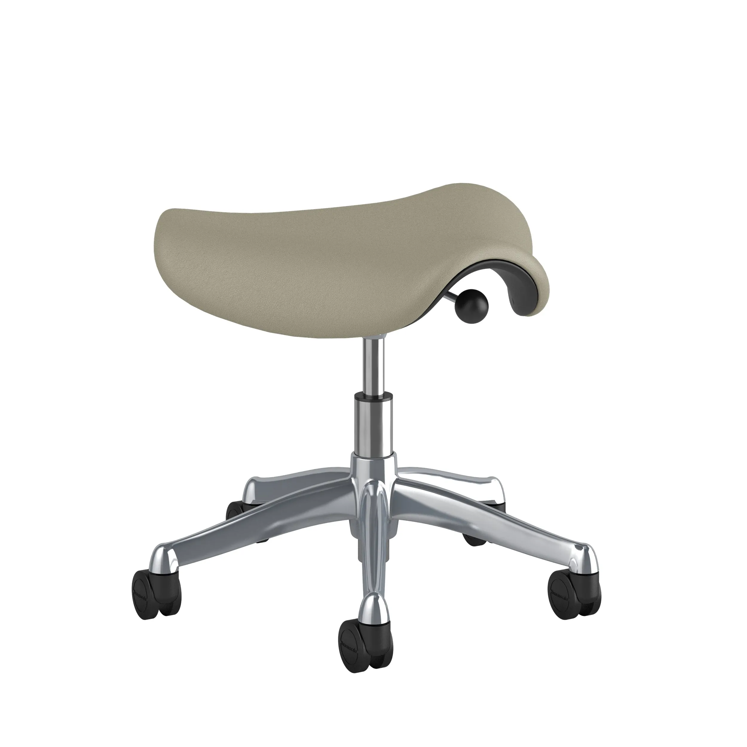 Freedom Saddle Leather Task Stool