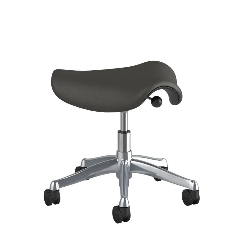 Freedom Saddle Leather Task Stool