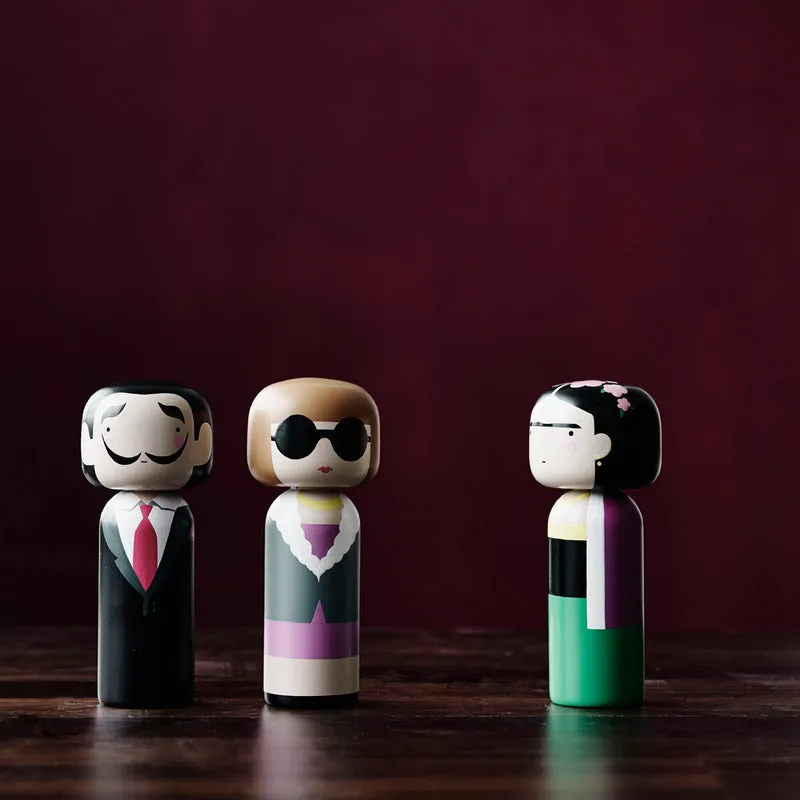 Frida Kokeshi Doll
