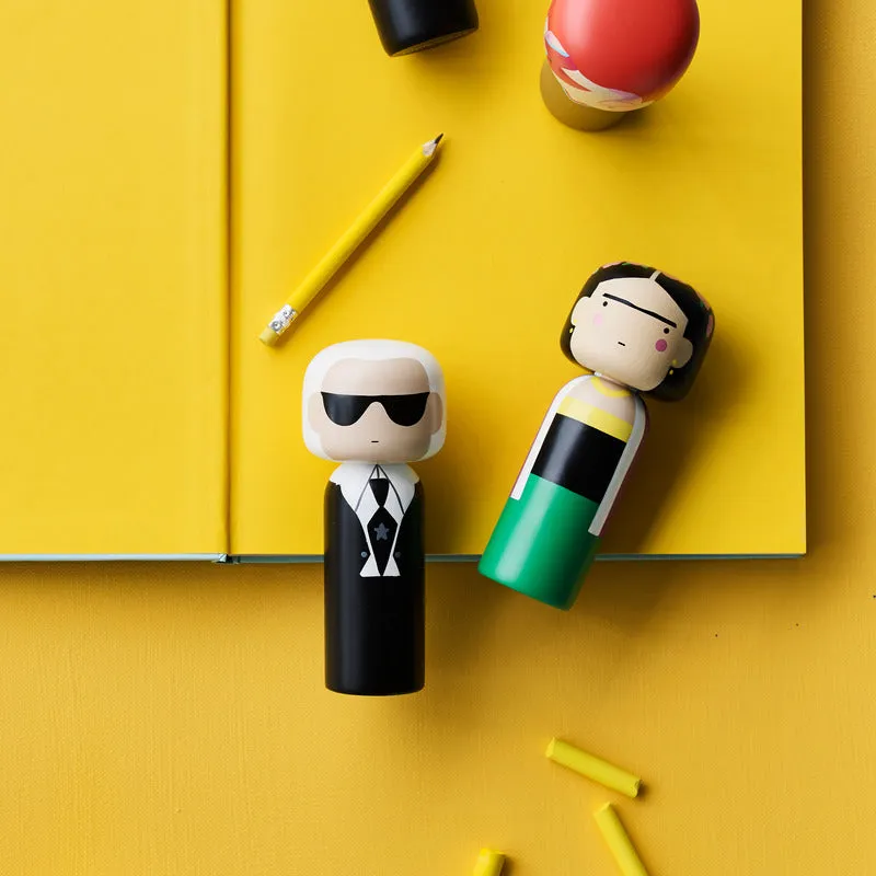 Frida Kokeshi Doll