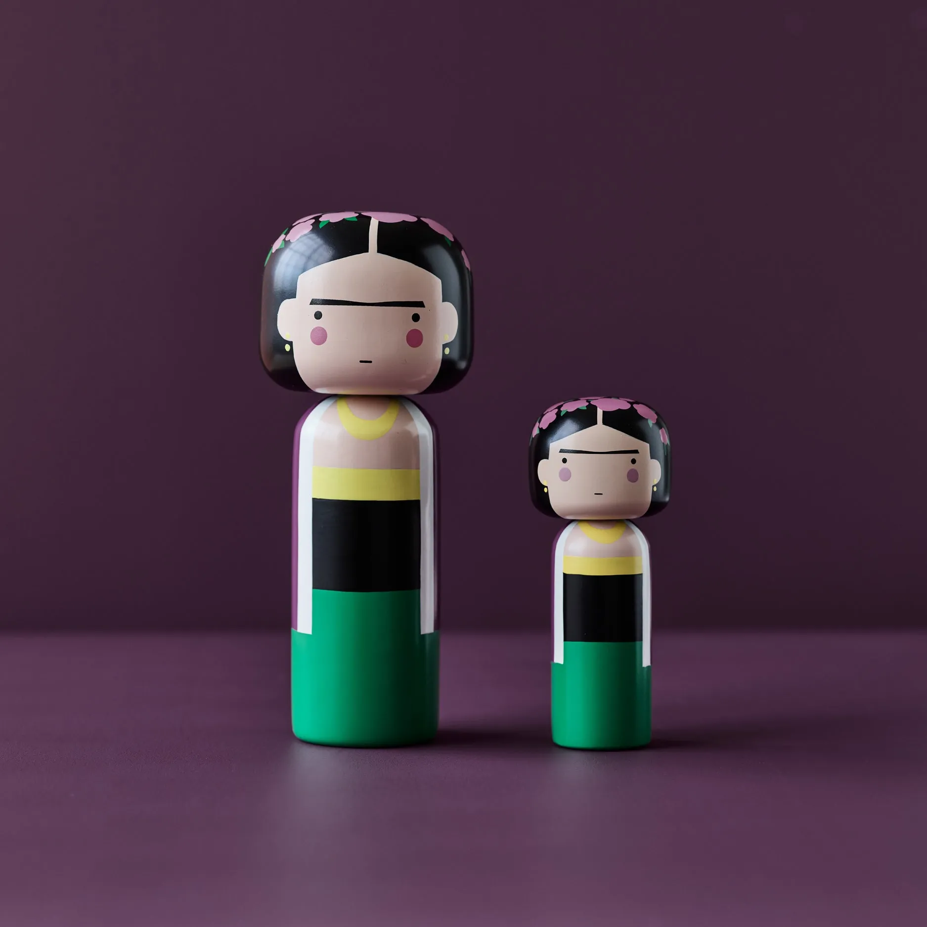 Frida Kokeshi Doll