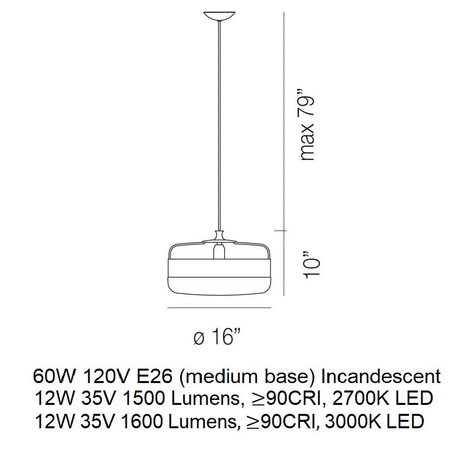 Futura Pendant Light