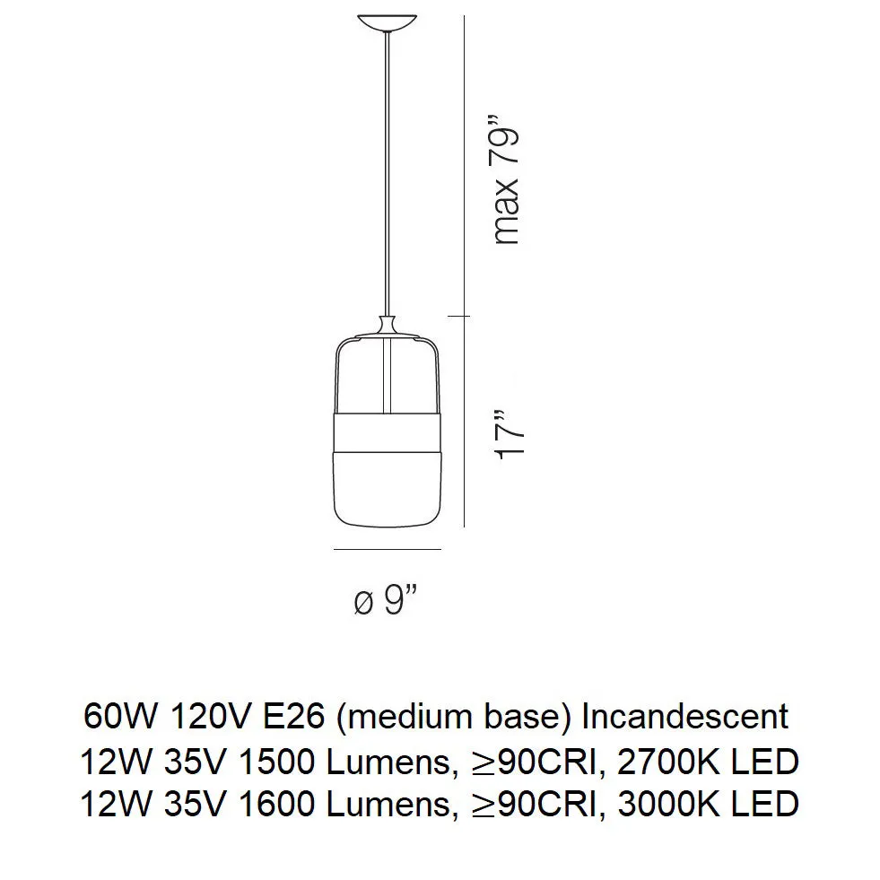 Futura Pendant Light