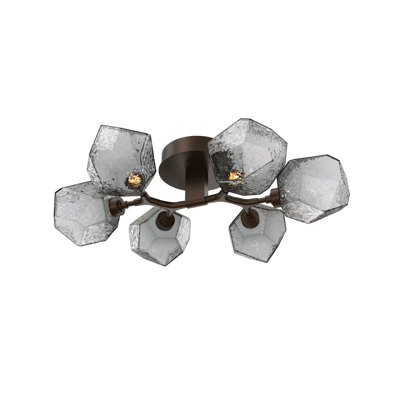 Gem Organic LED Semi Flush Mount