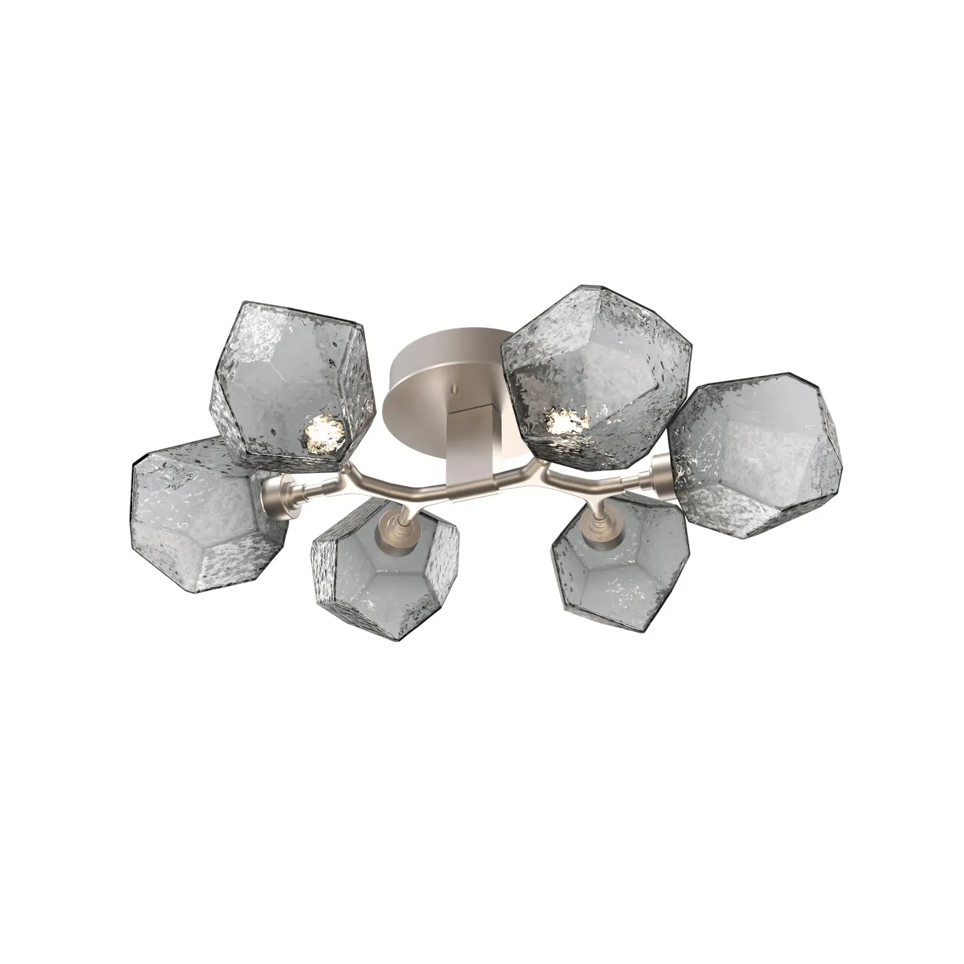 Gem Organic LED Semi Flush Mount