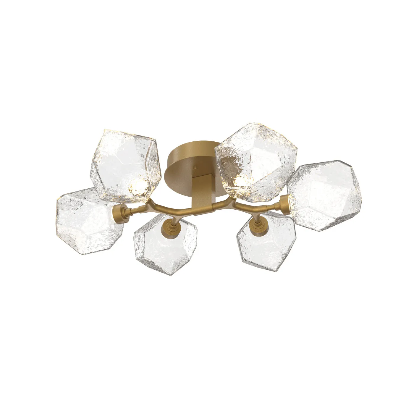 Gem Organic LED Semi Flush Mount