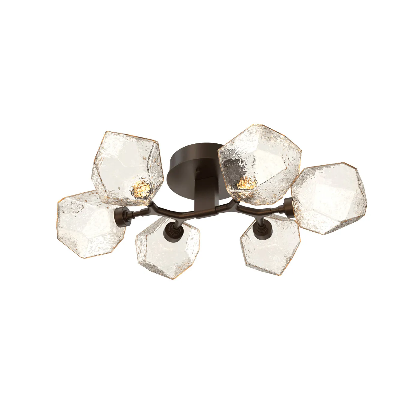 Gem Organic LED Semi Flush Mount