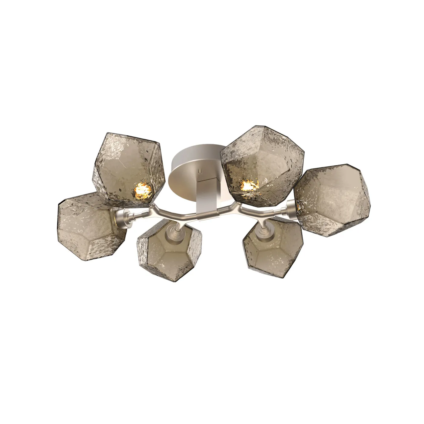 Gem Organic LED Semi Flush Mount