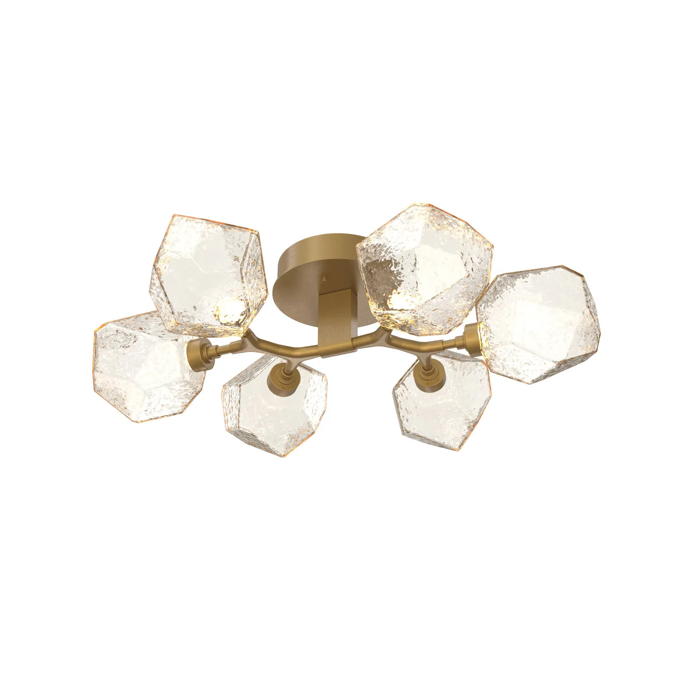 Gem Organic LED Semi Flush Mount
