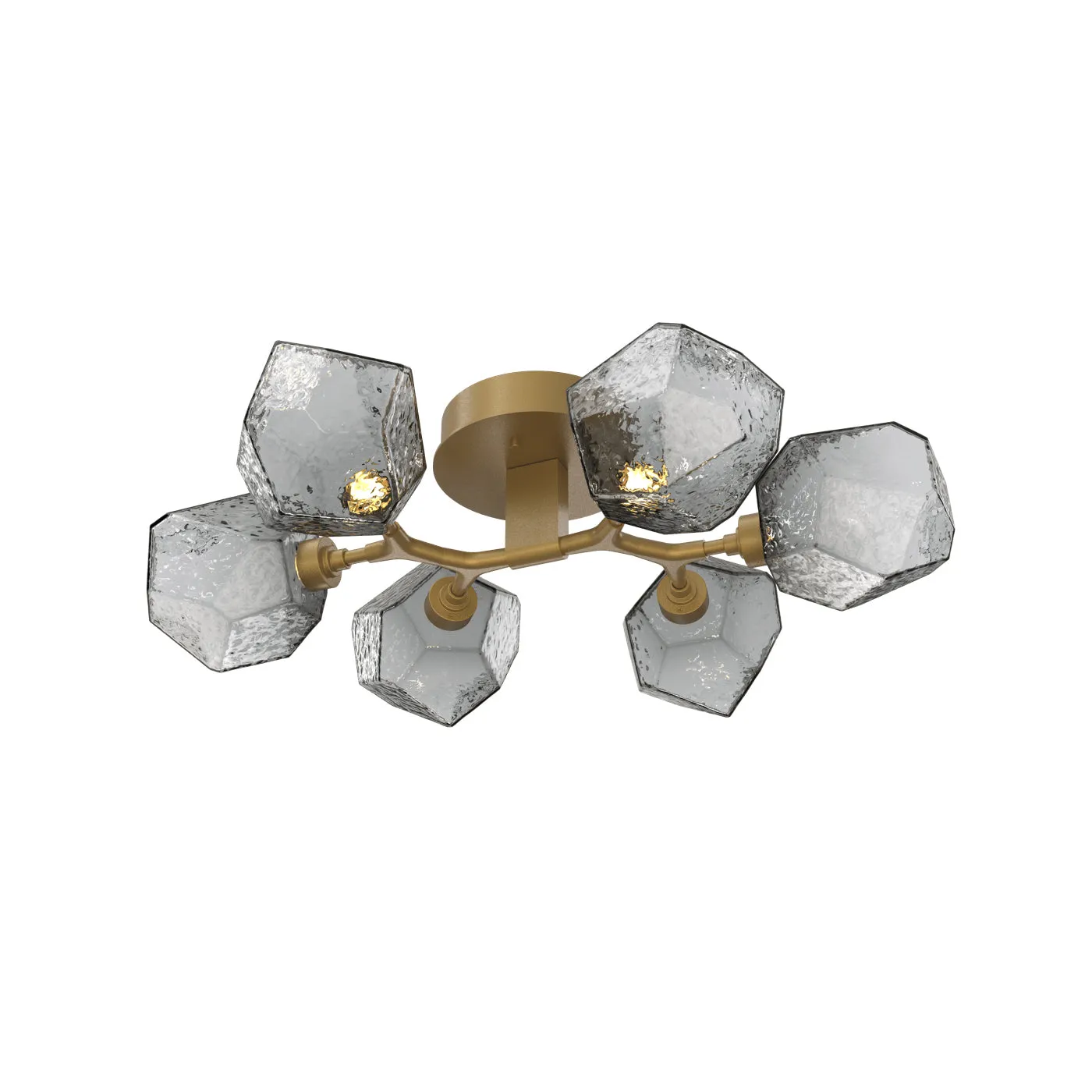 Gem Organic LED Semi Flush Mount