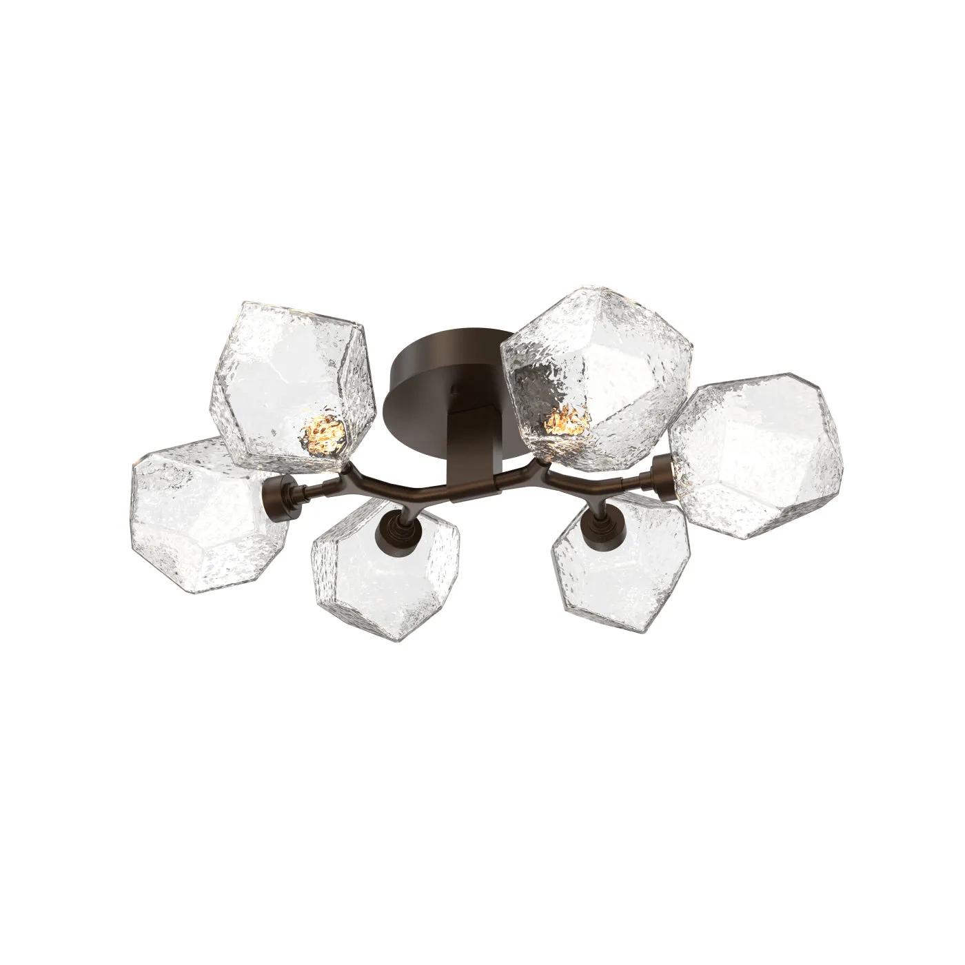 Gem Organic LED Semi Flush Mount