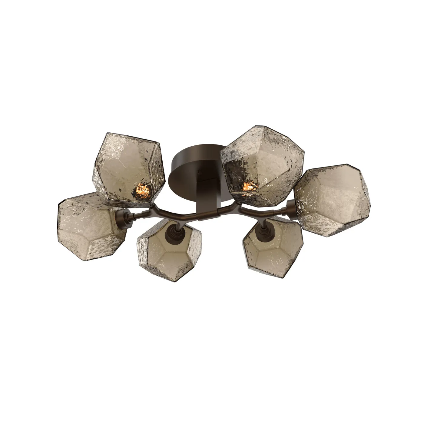 Gem Organic LED Semi Flush Mount