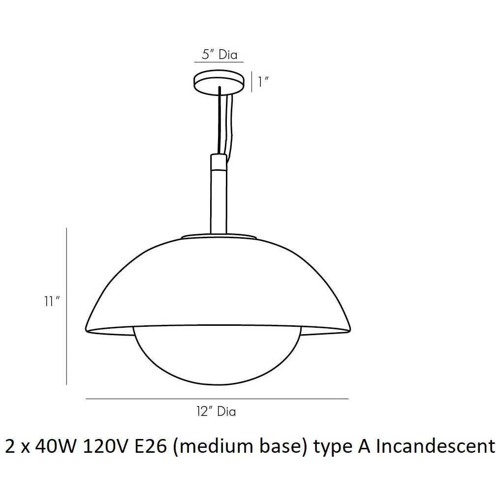 Glaze Pendant Light