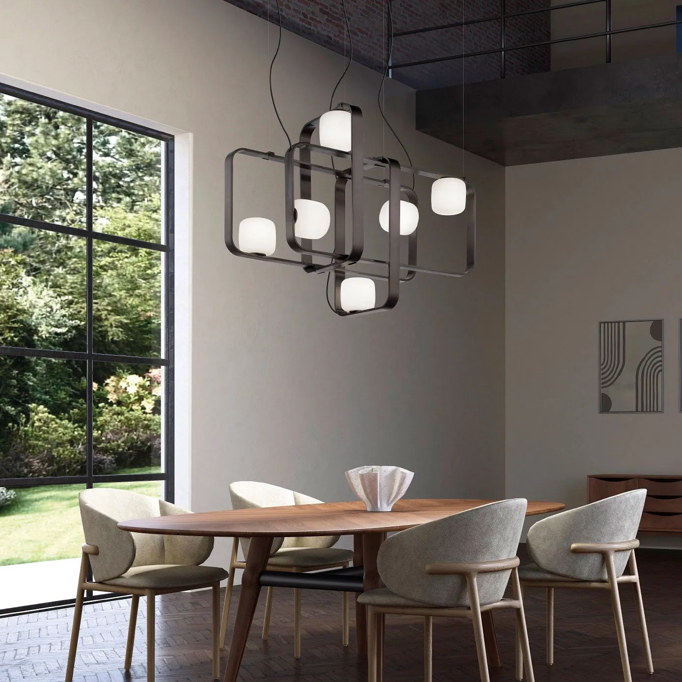 Groove Pendant Light