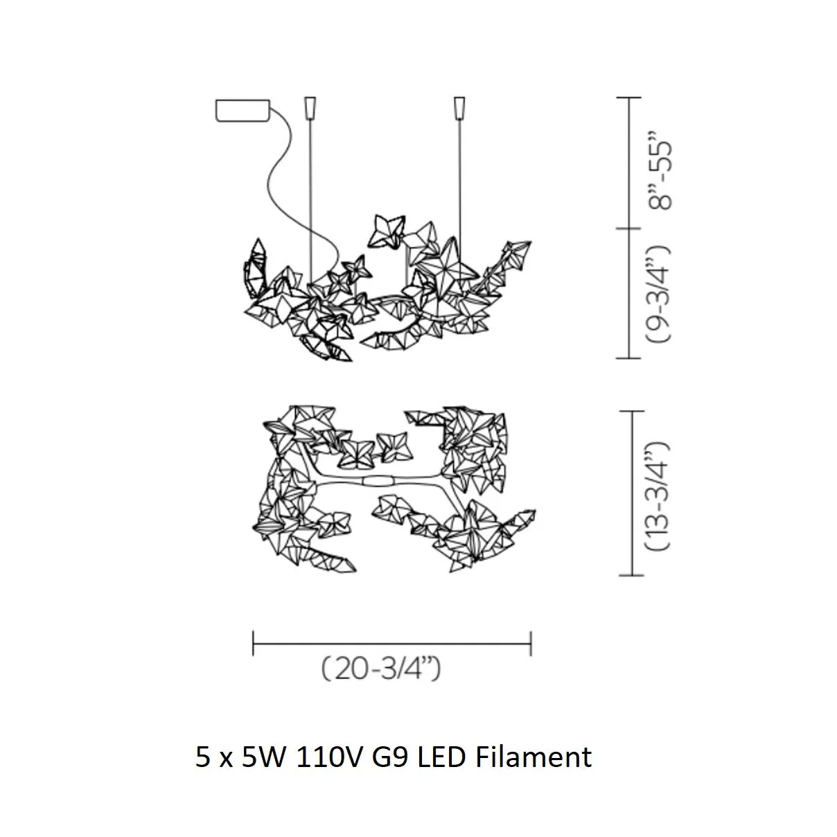 Hanami Pendant Light