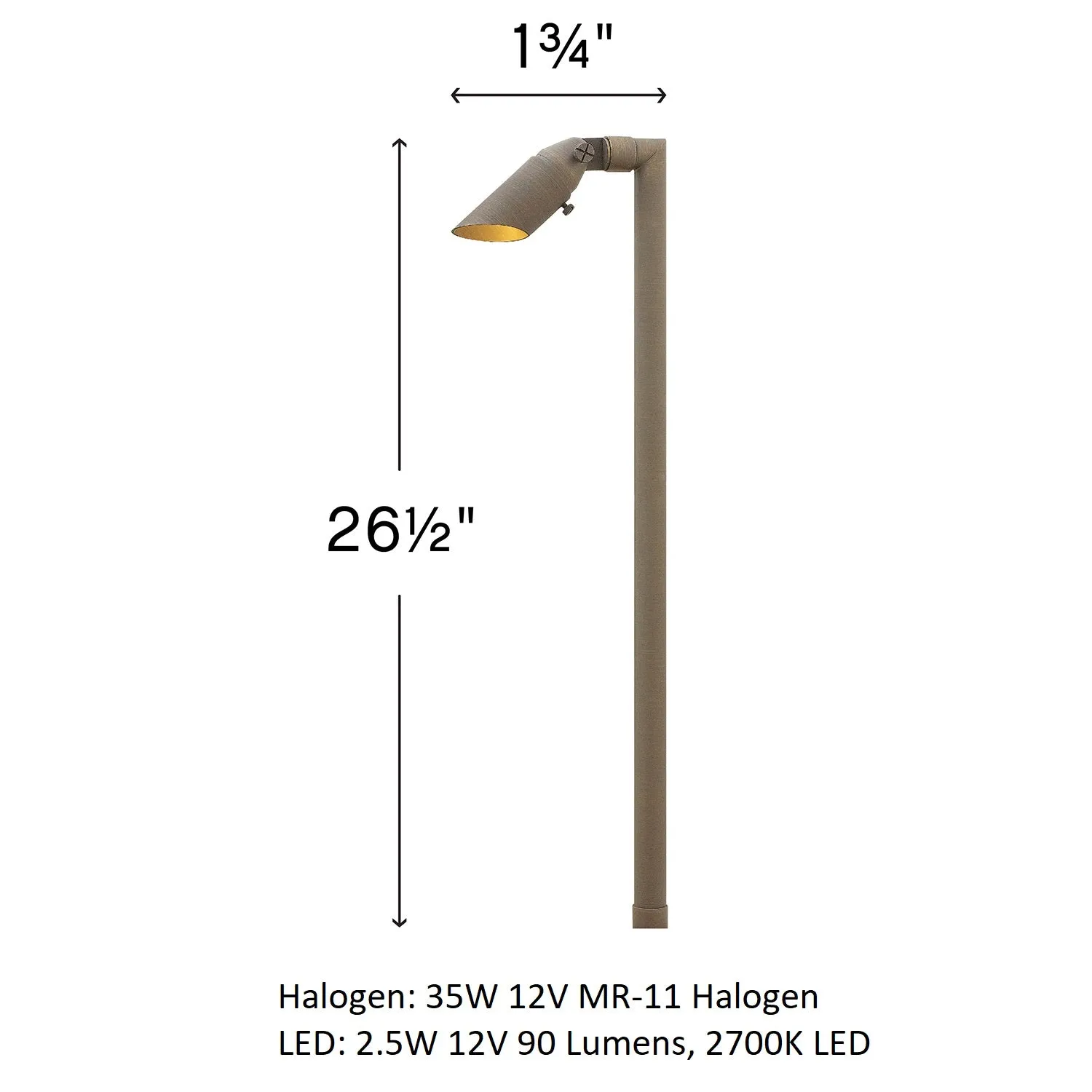 Hardy Island Spot Light With Stem