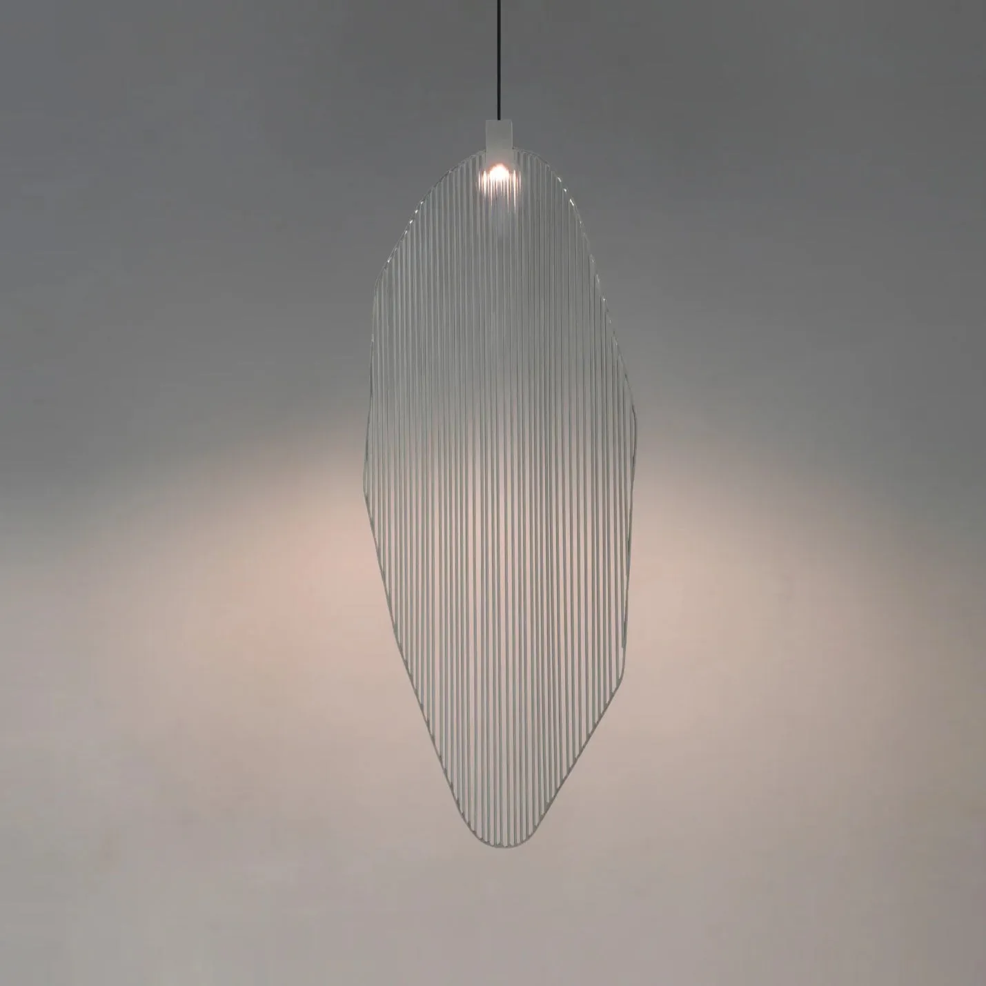 Harpe Single Pendant Light with Disc