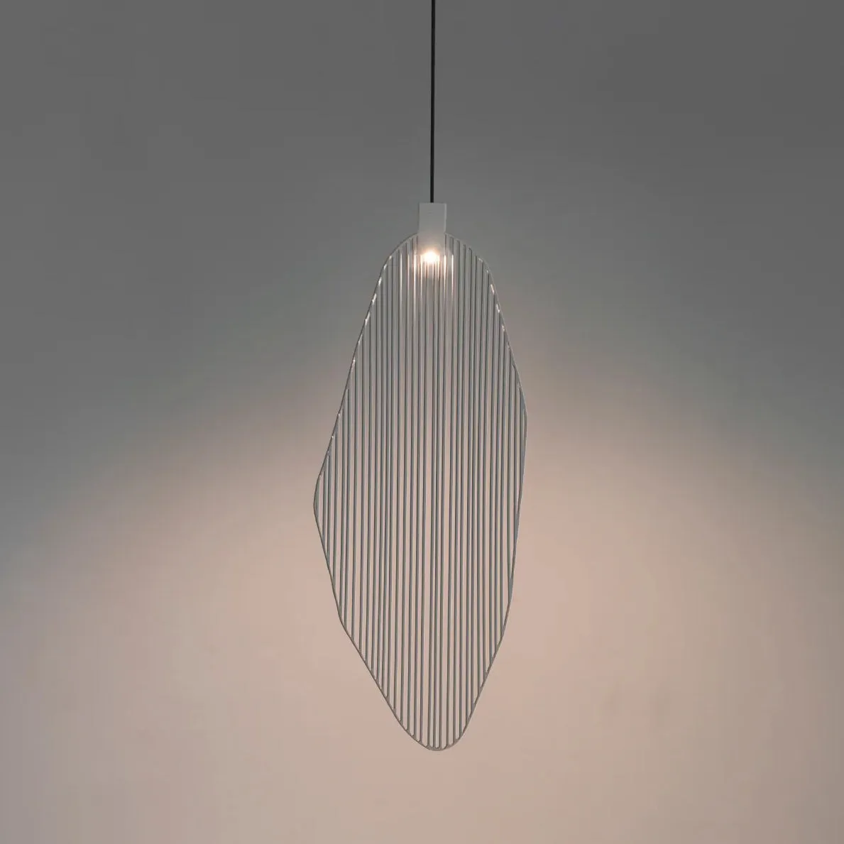 Harpe Single Pendant Light with Disc