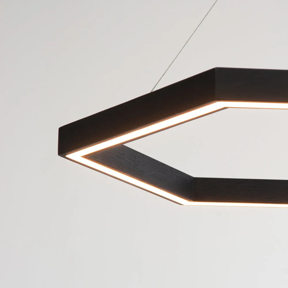 Hexagon LED Chandelier