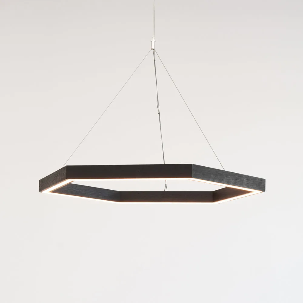 Hexagon LED Chandelier