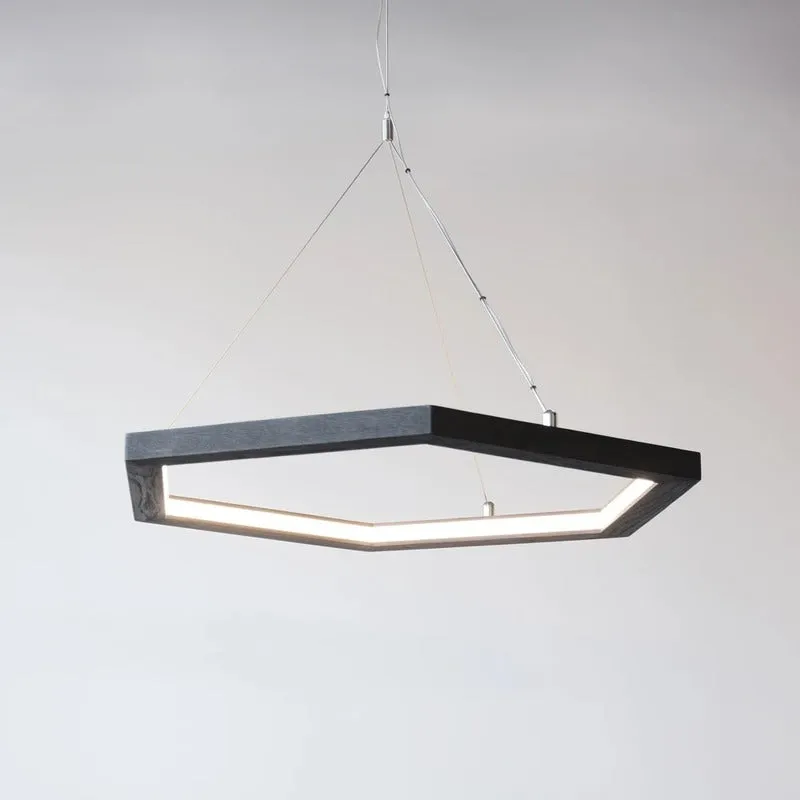 Hexagon LED Pendant Light