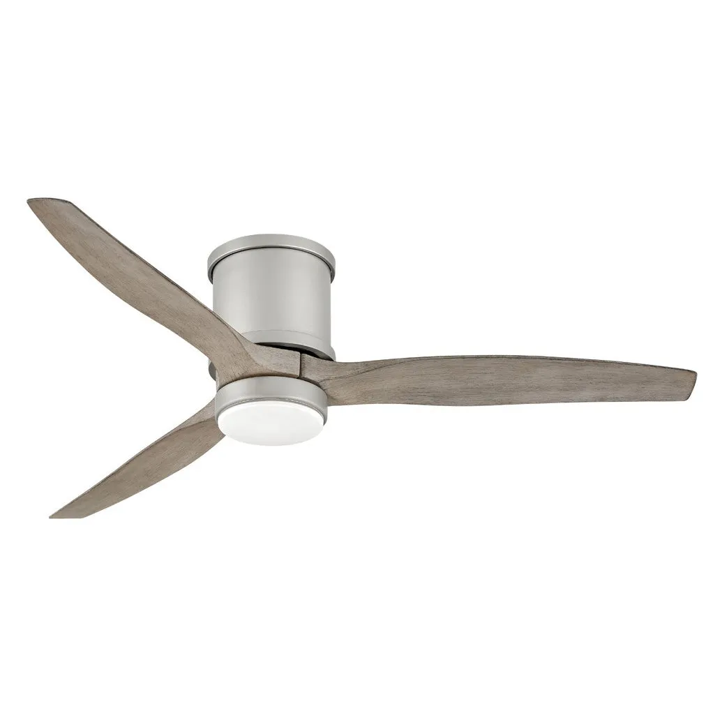Hover Outdoor Flush Mount LED Ceiling Fan