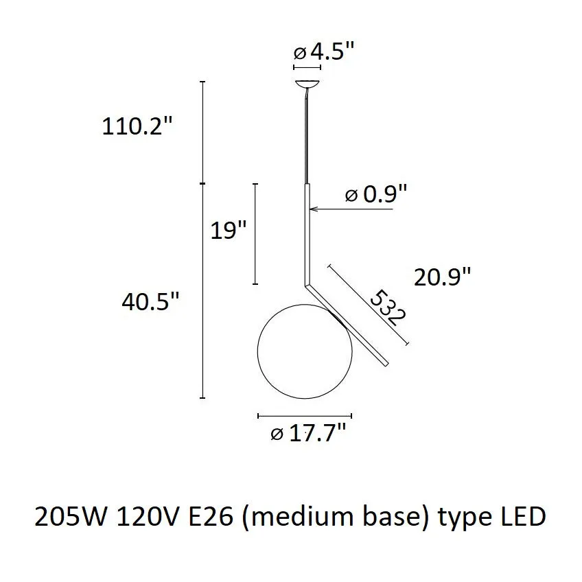 IC Lights 10th Anniversary Pendant Light