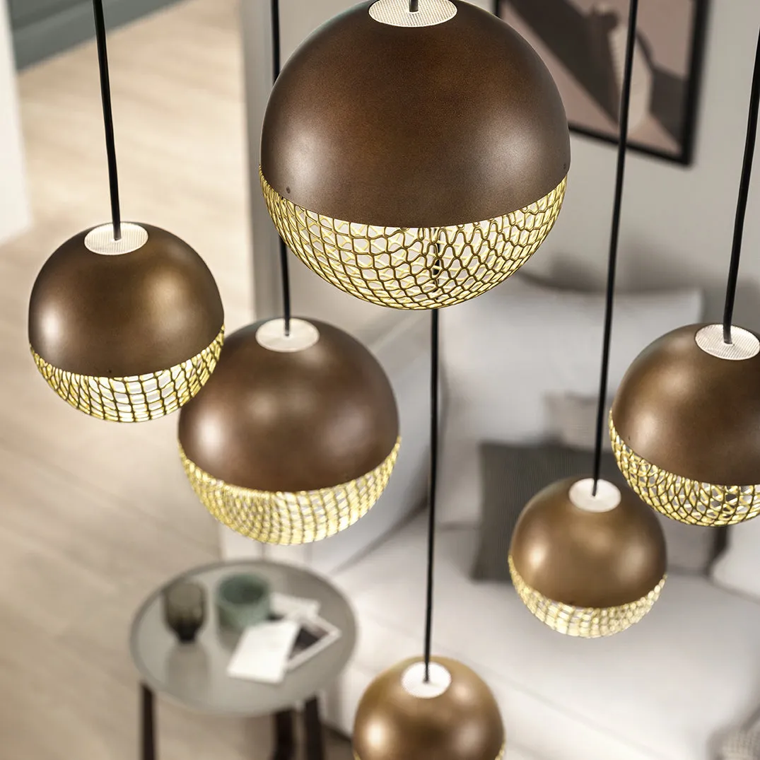 Iglu LED Multi-Light Pendant Light
