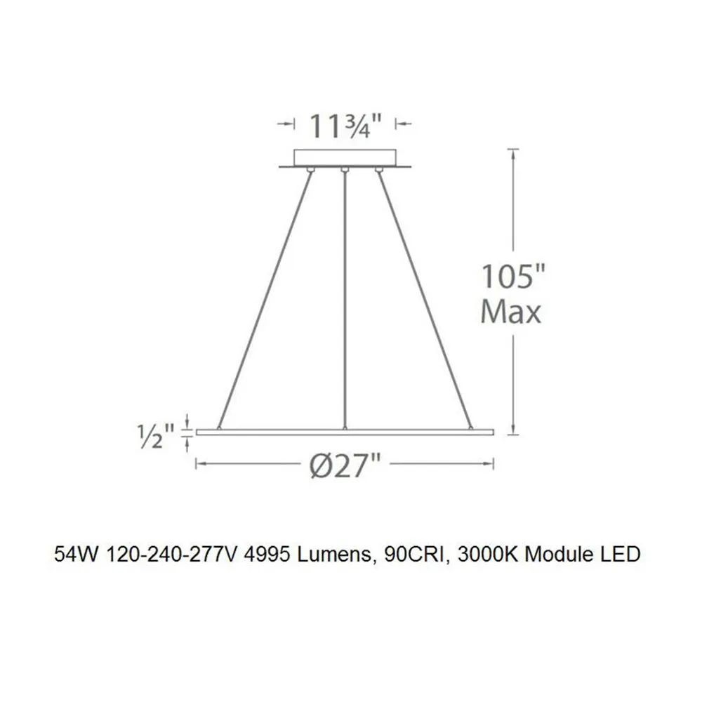 Illusion LED Pendant Light